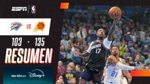 ¡Los Suns vencieron al Thunder y van por los Blazers en el Play-in!
