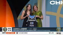 ¡Gabriela Jáquez es la quinta selección del Draft de la WNBA por el Chicago Sky!
