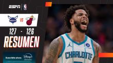 Adebayo se lesionó, Charlotte ganó en suplementario y sigue en el Play-In de la NBA!