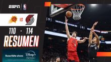 Deni Avdija la rompió y Portland venció a Phoenix y está en en Playoffs