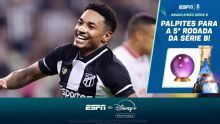Duelo de líderes, Fortaleza x Criciúma e vários jogaços: veja palpitômetro da 5ª rodada da Série B
