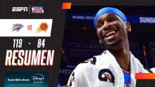 ¡Oklahoma aplastó a Phoenix y puso primera en los Playoffs del Oeste!