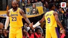 LeBron y su hijo se llevaron la noche de Lakers