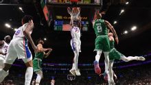 Edgecombe, Maxey have big scoring nights, 76ers beat Celtics 111-97 to tie first-round series