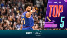 Toco de Anthony Edwards, cesta absurda de Jamal Murray e mais: o top 5 da NBA desta segunda-feira