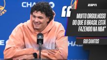 Gui Santos fala sobre importância de Oscar Schmidt, irmão na NBA e exalta Steve Kerr: 'Gostaria de ser treinado por ele por toda a minha carreira'