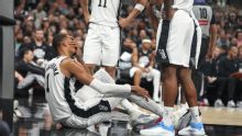 Trail Blazers rally for 106-103 win over Spurs to even series after Wembanyama exits with injury