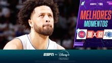 Cade Cunningham flerta com triplo-duplo, defesa 'trava' o Magic, e Pistons empatam a série em 1 a 1