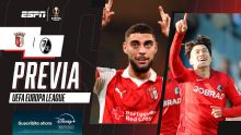 Sporting Braga y Friburgo chocan en la ida de la semifinal de la UEFA Europa League