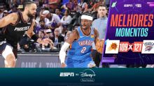 Shai dá show com 42 pontos, Thunder abre 3 a 0 contra os Suns e encaminha classificação nos playoffs da NBA