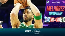 Jayson Tatum 'acende' no último período, Celtics batem os 76ers e retomam vantagem