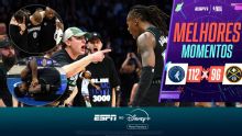 Timberwolves superam sustos e batem Nuggets com direito a cenas lamentáveis nos playoffs da NBA; VEJA