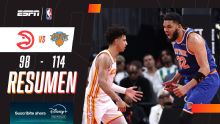 New York derrotó 114-98 a Atlanta e igualó la serie 2-2