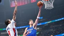 Que categoria de Franz Wagner! Alemão 'brinca' na defesa dos Pistons, e Magic começa com tudo; VEJA
