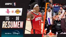 ¡Los Rockets vencieron a los Lakers y descontaron en la serie!