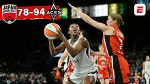 Las Vegas Aces derrotaron a Japón