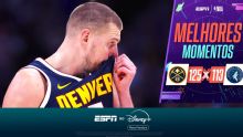 Tranquilo! Jokic anota triplo-duplo, Nuggets dominam os Timberwolves e sobrevivem na série