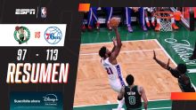 76ers volvió a ganar y estiró la serie ante los Celtics