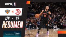 Knicks se impuso 126-97 ante los Hawks y está a un juego de llevarse la serie