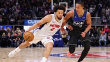 Cade Cunningham scores 45, Pistons beat Magic 116-109 in Game 5 to stave off elimination