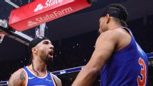 Knicks make NBA playoff history with largest halftime lead of all time