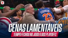 CENAS LAMENTÁVEIS! Mitchell Robinson e Dyson Daniels começam briga generalizada na NBA; VEJA