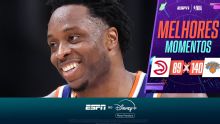 Com primeiro tempo arrasador, Knicks aplicam uma das maiores diferenças da história contra os Hawks