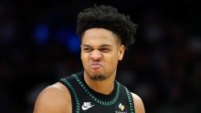 Energia lá no alto! Shannon Jr. lidera ótimo início dos Timberwolves contra os Nuggets; VEJA