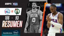 Tatum se lesionó, los Sixers vencieron a Boston y habrá séptimo juego