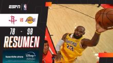 ¡Otra gran noche de LeBron James y Lakers eliminó a Rockets!