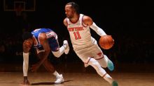 Knicks crush the 76ers 137-98 to start the second round and keep up a historic postseason roll