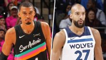 Festival de tocos! Spurs e Timberwolves entregam 3 bloqueios seguidos logo nas primeiras posses; VEJA