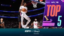 Toco de Ausar Thompson, enterrada de Max Strus e mais: o top 5 da NBA desta terça-feira