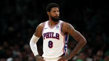 Começou quente demais! Paul George acerta tudo para três pontos no começo da partida; VEJA
