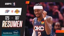 ¡Oklahoma volvió a vencer a los Lakers y se puso 2-0 en las Semis del Oeste!
