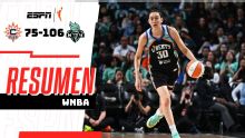 Breanna Stewart brilla con 31 puntos y guía el triunfo de New York Liberty