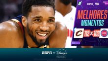 'Spida' Mitchell iguala recorde de 39 pontos no segundo tempo, e Cavs empatam série contra os Pistons