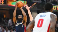 O Barba tá quente! Harden acertou tudo no começo do jogo; VEJA
