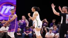 Nia Coffey anota el triple decisivo para la victoria de las Lynx sobre Mercury