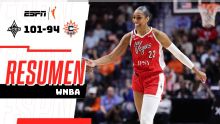 A'ja Wilson brilla con 45 puntos en triunfo de Aces sobre Sun
