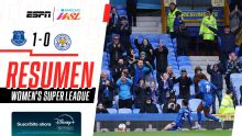En el final, el conjunto femenino de Everton se impuso 1-0 sobre Leicester