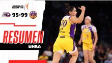 Kelsey Plum lidera la reacción y las Sparks consiguen su primera victoria
