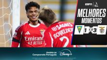 Estoril 1 x 3 Benfica no Campeonato Português: veja os melhores momentos