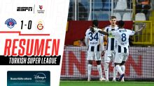 Kasimpasa venció por 1-0 al Galatasaray y le arruinó la fiesta