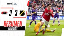 Mateo Chávez se destaca con gol en empate del AZ Alkmaar vs NAC Breda