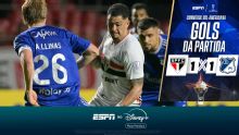 Luciano conta com lambança de goleiro, mas São Paulo cede empate ao Millonarios; os gols do duelo na Sul-Americana