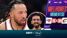 De tirar o fôlego! Knicks conseguem virada história e vencem os Cavs na prorrogação do Jogo 1; VEJA