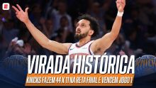 Virada histórica! VEJA todos os pontos da reta final dos Knicks contra os Cavs