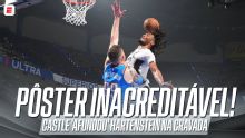 CRAVADAÇA! Stephon Castle dá a enterrada mais feroz dos playoffs; VEJA