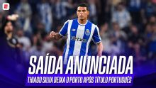 Thiago Silva se despede do Porto após título português; VEJA